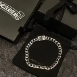 クロムハーツブレスレットCHROME HEARTS 2023年新作 スモールクロスフラワーバックル ブレスレット