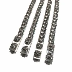 クロムハーツブレスレットCHROME HEARTS 2023年新作 ダブルスカウトフラワー ミディアム ブレスレット