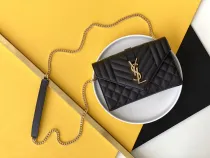 サンローランバッグYves Saint Laurent 2023年新作 高品質 ENVELOPE スモール キルティング テクスチャード レザー バッグ 526286