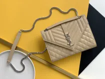 サンローランバッグYves Saint Laurent 2023 新品 高品質 ENVELOPE ミディアム エンベロープ バッグ 428134