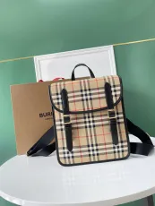 バーバリーバッグBURBERRY 2023年新作 高級チェック柄 バックパック 900500