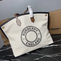 バーバリーバッグBURBERRY 2023年新作 高品質 乗馬スタイル コットンキャンバスバッグ 383222