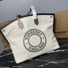 バーバリーバッグBURBERRY 2023年新作 高品質 乗馬スタイル コットンキャンバスバッグ 383222