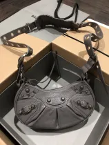 バレンシアガバッグBALENCIAGA 2023年新作 高品質 ル・カーゴール 半三日月脇団子バッグ 900800