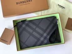 バーバリーバッグBURBERRY 2023年新作 高級ロンドンチェック柄 ジッパー保存袋 900260