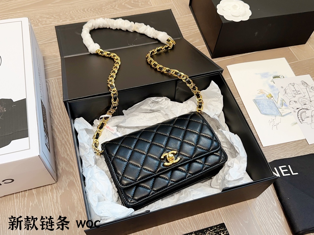 シャネルバッグ CHANEL 2023年新作 チェーンショルダーバッグ 斜め掛け A33814