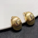 サンローランピアスYves Saint Laurent 2023 新作 レトロ ブラッシュド スモール イヤリング ピアス