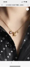 ルイヴィトンネックレスLOUIS VUITTON 2023年新作 アイコニック ハート ネックレス