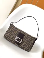 フェンディバッグFENDI 2023年新作 高級 BAGUETTE スモール バゲット 3803AGN