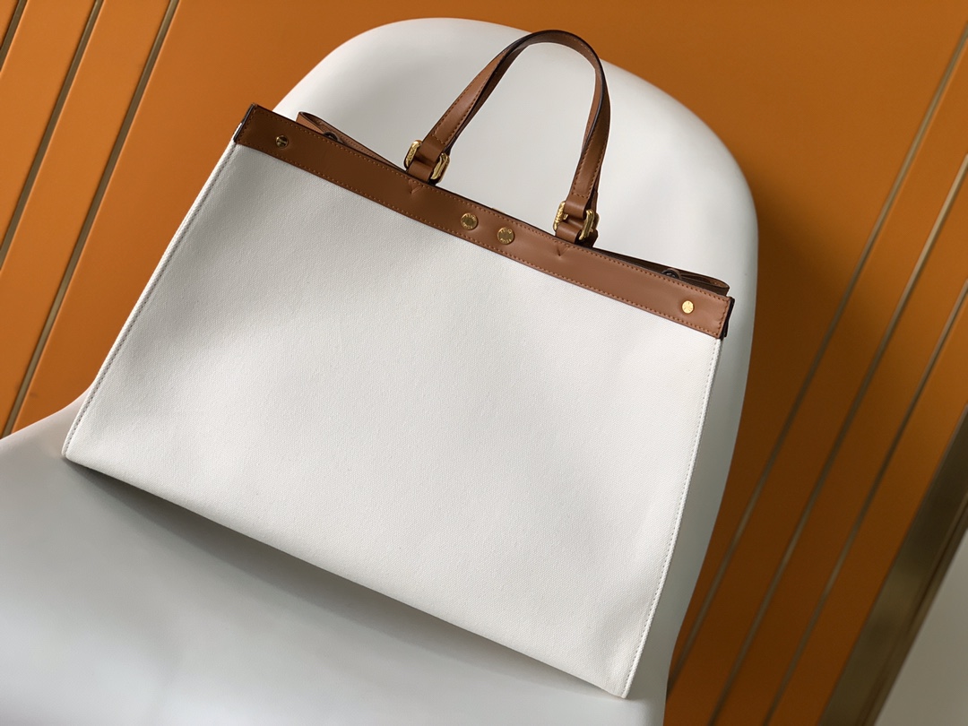 フェンディバッグFENDI 2023年新作 高品質 ピーカブーXトート ハンドバッグ 8870-2AGN