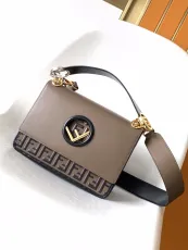 フェンディバッグFENDI 2023年新作 高品質 カン I Fシリーズ メッセンジャーバッグ 2810-10AGN