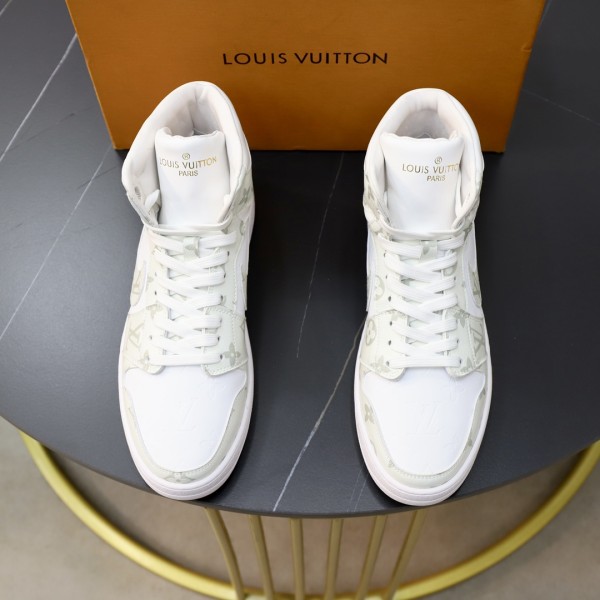 ルイヴィトン靴LOUIS VUITTON2023新作ハイトップカジュアルシューズ