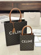 セリーヌバッグCELINE 2023新作 オールドフラワー トートバッグ