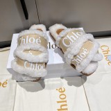 クロエ靴CHLOE 2023新作 ウールスリッパ