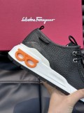 フェラガモ靴Ferragamo 2023 新作ミッドトップカジュアルスニーカー