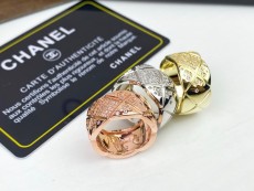 シャネル指輪 CHANEL 2023年新作 幅広ダイヤモンドリング