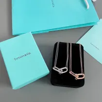ティファニーネックレスTiffany 2023年新作 ダブルジョイント ネックレス
