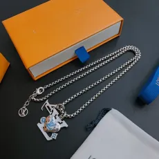 ルイヴィトンネックレスLOUIS VUITTON 2023年新作 ヴィンテージ シルバー ネックレス