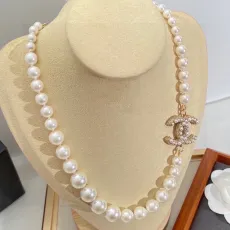 シャネルネックレスCHANEL 2023 新作 パール ネックレス 鎖骨チェーン