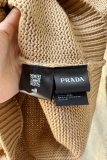 プラダ服PRADA 2023 新作 キャメルボタン カーディガン セーター