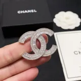 シャネルブローチCHANEL 2023年新作 シルバー ダイヤモンド ブローチ