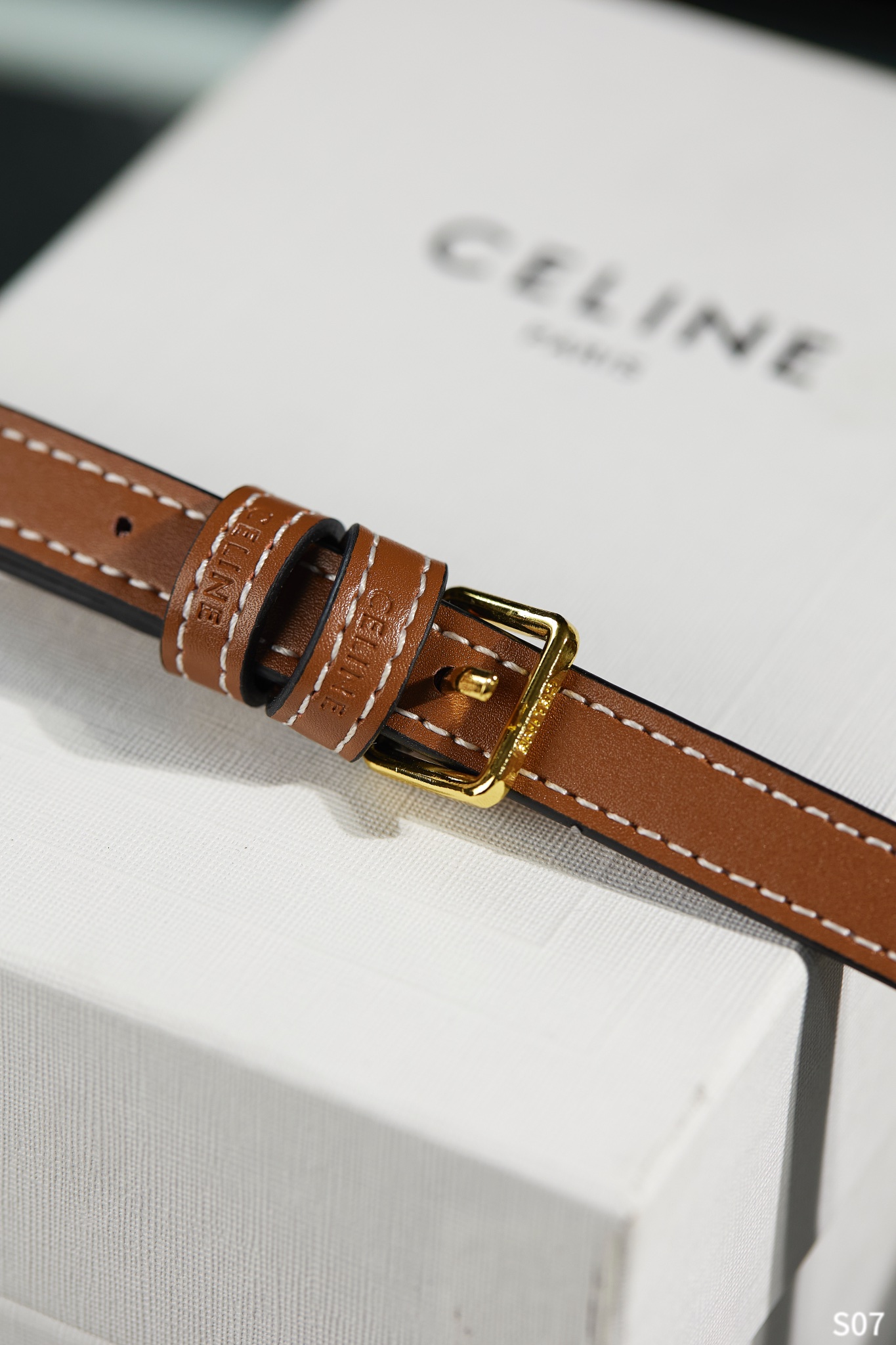 セリーヌバッグCELINE 2023 新作ポータブルスモールボックスバッグ