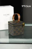 セリーヌバッグCELINE 2023 新作ポータブルスモールボックスバッグ