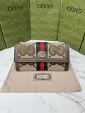 グッチ財布GUCCI 2023新作 レザーバンブーウォレット
