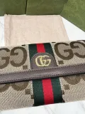 グッチ財布GUCCI 2023新作 レザーバンブーウォレット