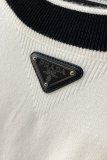 プラダ服PRADA 2023新作 ウール混ラウンドネック長袖セーター