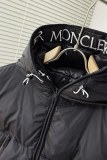モンクレール服MONCLER 2023新作 刺繍ウェビング ロングダウンジャケット