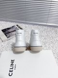 セリーヌ靴CELINE 2023 新作 カラーブロック ハイカット シューズ スポーツ