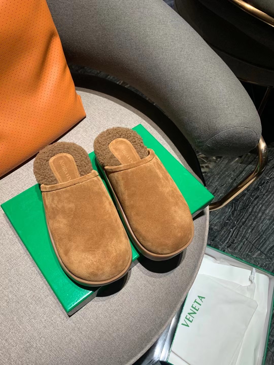 ボッテガヴェネタ靴BOTTEGA VENETA 2023新作 猫猫モップ