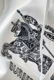 バーバリー服BURBERRY 2023 新しい乗馬騎士刺繍入りコットンスポーツフード付きスウェットシャツ