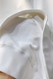 ロエベ服LOEWE 2023新作 レタープリント ダブルレイヤー ヘビーデューティー半袖Tシャツ
