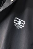 バレンシアガ服BALENCIAGA 2023新作 BBマイクロレーベル油絵プリントレタージャケット