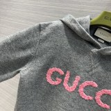 グッチ服GUCCI 2023新作 アメリカンカレッジスタイルレトロフード付きセーター