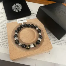 クロムハーツ腕輪CHROME HEARTS 2023年新作 クラシックレトロ ブラックアゲート マルチエレメント ブレスレット