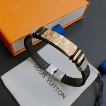 ルイヴィトン腕輪LOUIS VUITTON 2023年新作 レザーブレスレット