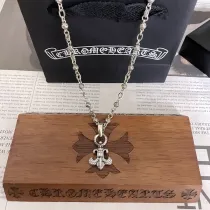 クロムハーツネックレスCHROME HEARTS 2023年新作 スカウトフラワー ダイヤモンド ペンダント