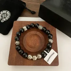 クロムハーツ腕輪CHROME HEARTS 2023年新作 ブラックオニキス マルチエレメント ブレスレット