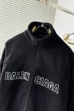 バレンシアガ服BALENCIAGA 2023新作、胸レタードポーラーフリースジャケット