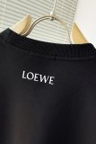 ロエベ服LOEWE 2023 新作 ロゴ装飾 エアレイヤー ラウンドネック プルオーバー スウェットシャツ
