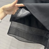 プラダ服PRADA 2023新作 メッシュツーピースデザインスカート