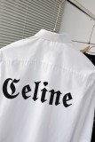 セリーヌ服CELINE 2023新作 コットン長袖シャツ