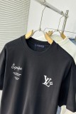 ルイヴィトン服LOUIS VUITTON 2024新作 レタープリント半袖Tシャツ