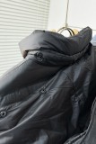 モンクレール服MONCLER 2023新作 バックに大きくプリントされたショートフードダウンジャケット