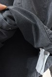 ディオール服DIOR 2023 新作 ブラック コットン ツイル デニム スーツ
