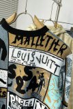 ルイヴィトン服LOUIS VUITTON 2023年新作 コミックジャガードプルオーバー ラウンドネックニットセーター