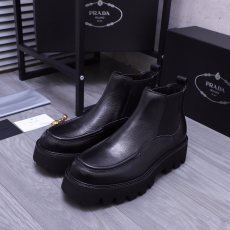 プラダ靴PRADA 2024新作 Gaobang 革靴